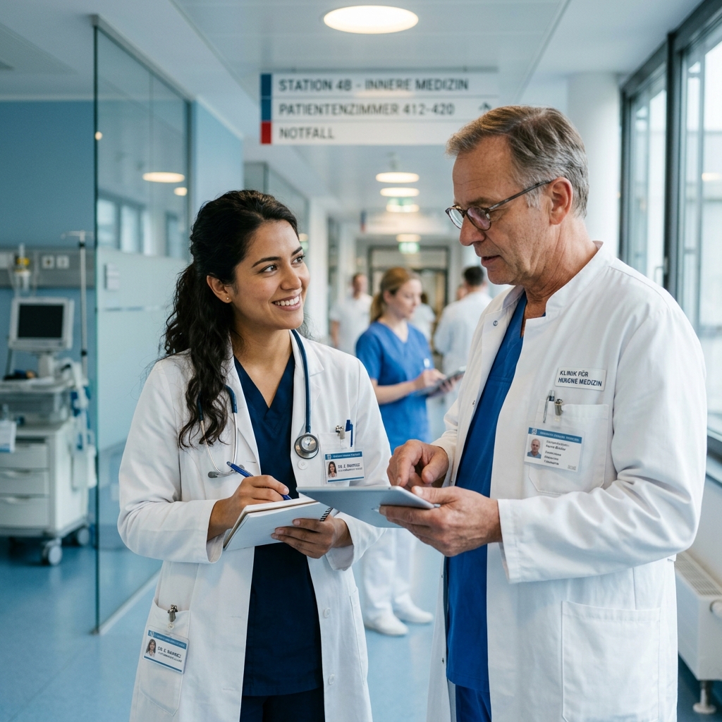 Hospitation in der Klinik